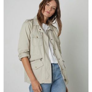 Velvet jacket designed by Lily Aldridge